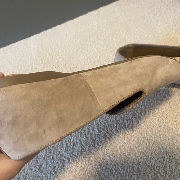 Birdies womens beige flats - Picture 4 of 8